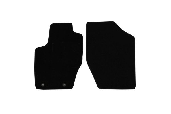 Πατάκια Αυτοκινήτου Μοκέτα Γιαpeugeot 307 2001-2008 Black 2 Pieces