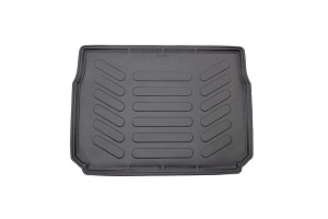 Πατάκι Πορτ-Παγκάζ 3D Σκαφάκι Από Λάστιχο Tpe Για Peugeot 2008 2013-2019 Μαύρο Rizline