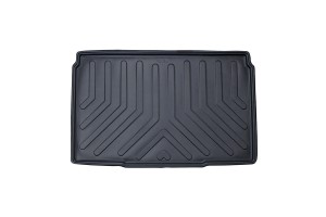 Πατάκι Πορτ-Παγκάζ 3D Σκαφάκι Από Λάστιχο Tpe Για Peugeot 208 2019+ Μαύρο Rizline