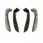 Χειρολαβές Πόρτας Εσωτερικές Για Renault Megane 3 09-17 / Fluence 09-15 Εμπρός Αριστερά & Δεξιά Σετ 4 Τεμαχίων Smoke / Γκρι