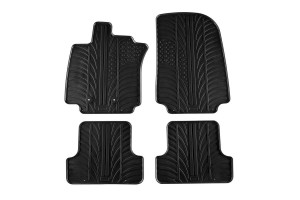 Πατάκια Αυτοκινήτου Gledring 0041 Renault Clio Iii 2005-2012 Μαύρο 4 Τεμάχια