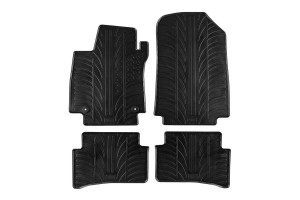 Πατάκια Αυτοκινήτου Gledring 0053 Renault Captur 2013- / Clio Iv 2012-2019 / Clio Iv Gt 2013+ Μάυρο 4 Τεμάχια