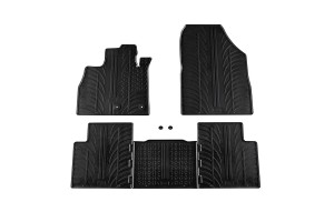 Πατάκια Αυτοκινήτου Gledring 0035 Renault Scenic Iv 2016- Μαύρο 5 Τεμάχια