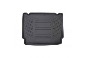 Πατάκι Πορτ-Παγκάζ 3D Σκαφάκι Από Λάστιχο Tpe Για Renault Clio Iv 2012-2019 Sportstourer Μαύρο Rizline