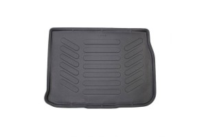 Πατάκι Πορτ-Παγκάζ 3D Σκαφάκι Από Λάστιχο Tpe Για Renault Scenic 2003-2009 Μαύρο Rizline