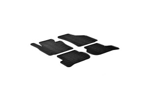 Πατάκια Αυτοκινήτου Gledring 0311 Seat Leon 1P 2005-2013 / Cupra Μαύρο 4 Τεμάχια