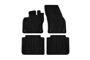 Πατάκια Αυτοκινήτου Gledring 0315 Seat Tarraco 2018- Μαύρο 4 Τεμάχια