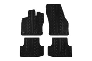 Πατάκια Αυτοκινήτου Gledring 0313 Seat Ateca 2016- / Cupra Ateca Suv 2016-Μαύρο 4 Τεμάχια