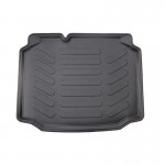 Πατάκι Πορτ-Παγκάζ 3D Σκαφάκι Από Λάστιχο Tpe Για Seat Leon 5F 2011-2020 Μαύρο Rizline