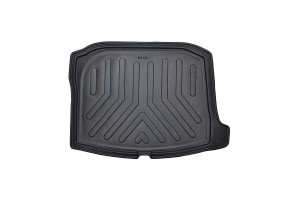 Πατάκι Πορτ-Παγκάζ 3D Σκαφάκι Από Λάστιχο Tpe Για Seat Leon 4 (KL1/KL8) 2020+ Μαύρο Rizline