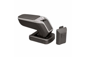 Κονσόλα Χειροφρένου Τεμπέλης Armster 2 Για Seat Leon 4 (KL1/KL8) 2020+ ( Με Επέκταση Παροχής 12V) Ασημί Χρώμα