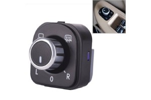 Διακόπτης Ρύθμισης Ηλεκτρικών Καθρεφτών Με Ανάκλιση Για Vw Group Ασημί Μάυρο 1 Τεμάχιο