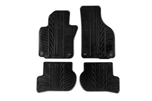 Πατάκια Αυτοκινήτου Gledring 0331 Skoda Octavia Ii 1Z 2005-2013 Μαύρο 4 Τεμάχια