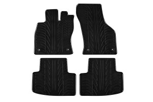 Πατάκια Αυτοκινήτου Gledring 0479 Skoda Octavia Iv Combi / Sedan 5 Doors 2019- Μαύρο 4 Τεμάχια