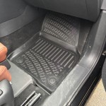 Πατάκια Σκαφάκια 3D Από Λάστιχο Tpe Για Skoda Kodiaq 2024- Rizline 4 Τεμάχια Μαύρα