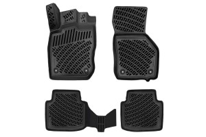 Πατάκια Σκαφάκια 3D Από Λάστιχο Tpe Για Skoda Superb B9 3Y 2023- Rizline 4 Τεμάχια Μαύρα