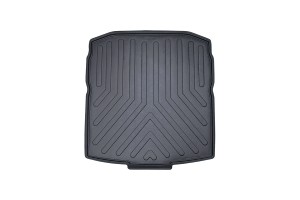 Πατάκι Πορτ-Παγκάζ 3D Σκαφάκι Από Λάστιχο Tpe Για Skoda Octavia Iv Nx 2020+ Μαύρο Rizline