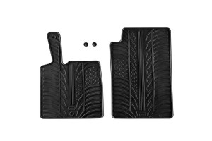 Πατάκια Αυτοκινήτου Gledring 0276 Smart 451 2007-2014 Μαύρο 2 Τεμάχια