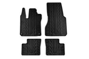 Πατάκια Αυτοκινήτου Gledring 0462 Smart Forfour 453 2014- Μαύρο 4 Τεμάχια