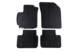 Πατάκια Αυτοκινήτου Gledring0627 Suzuki Swift 2010-2017 Πεντάθυρο Μαύρο 4 Τεμάχια