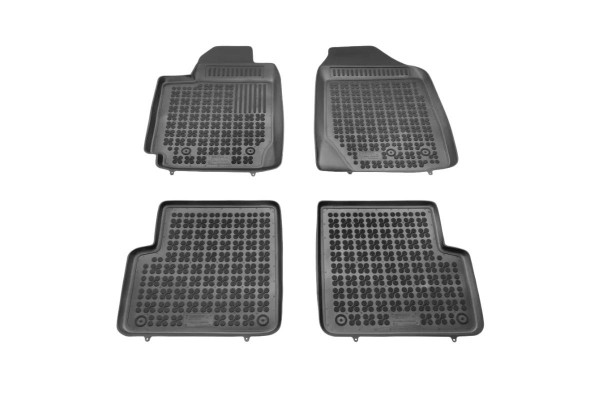 Πατάκια Σκαφάκια 3D Από Λάστιχο Για Toyota Corolla 2002-2006 Rezaw Plast 4 Τεμάχια Μαύρα