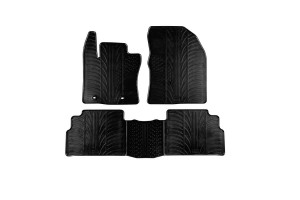 Πατάκια Αυτοκινήτου Gledring 0264 Toyota Verso 2009-2013Μαύρο 5 Τεμάχια