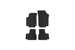 Λαστιχένια Πατάκια Geyer & Hosaja Για Toyota Corolla Xii 2018+ Hathback 4 Τεμάχια Μαύρα 928/4C