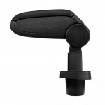 Κονσόλα Χειροφρένου Τεμπέλης"Oem" Design Για Toyota Yaris 08-11 Δερματίνη Μαύρο Χρώμα