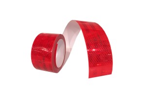 Αυτοκόλλητη Αντανακλαστική Ταινία 3D Diamond Grade ( Κόκκινη) 3M 318 55mm X Τρέχον Μέτρο