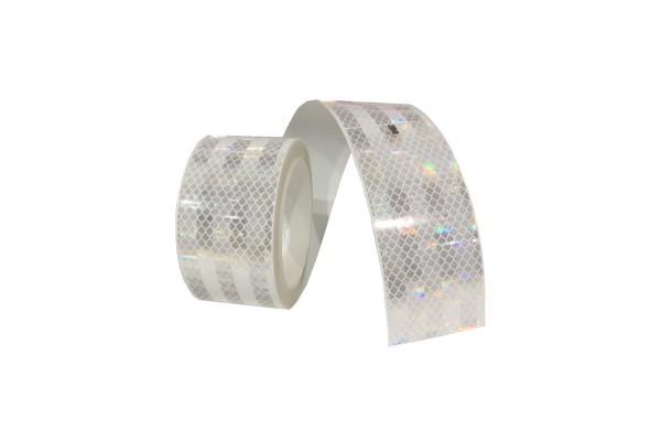 Αυτοκόλλητη Αντανακλαστική Ταινία 3D Diamond Grade (Λευκή) 3M 320 55mm X Τρέχον Μέτρο