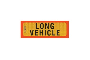 Αντανακλαστική Πινακίδα Αλουμινίου Long Vehicle 50 X 20cm Π.3M.218 1 Τεμάχιο