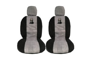 Καλύμματα Μπροστινών Καθισμάτων Πετσέτα Batman Γκρι/Μαύρο 4 Τεμάχια 2619611