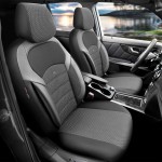 Καλύμματα Αυτοκινήτου Otom "Nova" Universal Ύφασμα Jacquard / Δερματίνη Σετ Εμπρός / Πίσω 11 Τεμαχίων Μαύρο NOV-3301