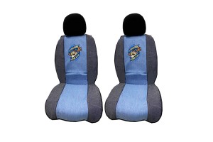 Πλατοκαθίσματα Μπροστινά Jean Tazmanian Devil Blue / Light Blue 2 Τεμάχια 2718229