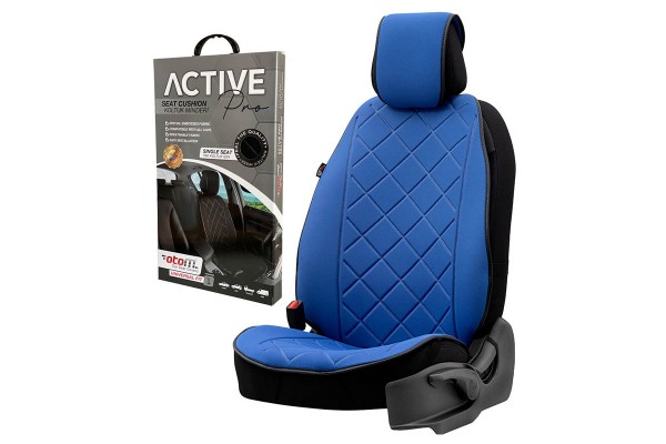 Πλατοκάθισμα Αυτοκινήτου Otom Active Pro Ύφασμα Lacoste Ανάγλυφο Καπιτονέ Μπλε ACTP-105 1 Τεμάχιο