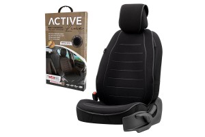 Πλατοκάθισμα Αυτοκινήτου Otom Active Line Ύφασμα Lacoste Ανάγλυφο Μαύρο ACTL-101 1 Τεμάχιο