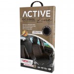 Πλατοκάθισμα Αυτοκινήτου Otom Active Line Ύφασμα Lacoste Ανάγλυφο Μαύρο ACTL-101 1 Τεμάχιο