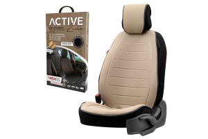 Πλατοκάθισμα Αυτοκινήτου Otom Active Line Ύφασμα Lacoste Ανάγλυφο Μπεζ ACTL-103 1 Τεμάχιο