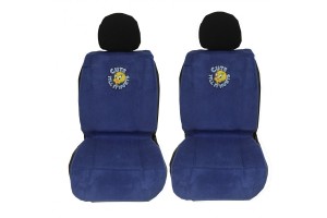 Πλατοκαθίσματα Μπροστινά Πετσέτα Tweety Μπλε 2 Τεμάχια