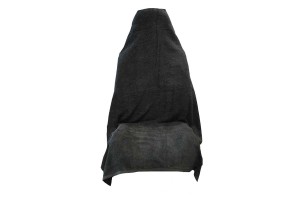 Πλατοκάθισμα Μπροστινό Πετσέτα Γκρι Ριχτή 160x90cm 1 Τεμάχιο 02363