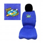 Πλατοκαθίσματα Μπροστινά 100% Πετσέτα Disneydonald Duck "Gone Mad" Μπλε 2 Τεμάχια 6982