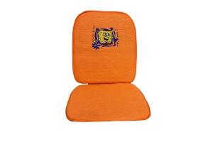 Πλατοκάθισμα Ψάθα Για Κάθισμα Αυτοκινήτου Μπομπ Σφουγγαράκης Χαρούμενος Πορτοκαλί 1 Τεμάχιο