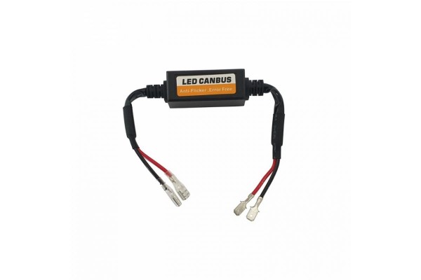 Αντίστασεις Canceller Canbus Για Led Με H1 / H3 Κούμπωμα Plug & Play 12Volt & 24Volt 1 Τεμάχιο