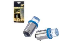 Λάμπες Led BA9S T4W 12volt Μπλε FK-Automotive FKBP032 2 Τεμάχια