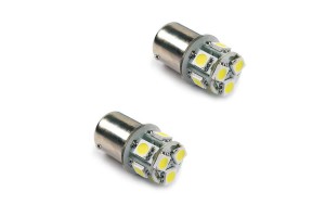 Λάμπες 8 Leds S25 12V - 14195 Λευκό Φως 2 Τεμάχια