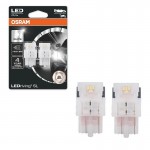 Λάμπες Led T20 W21/5W / 7443 W3X16Q Διπολικές 2.7watt 12volt Λευκές 6000k Osram 7515DWP-02B 2 Τεμάχια