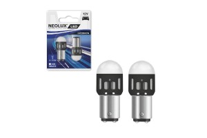 Λάμπες Led P21/5W Διπολικές BAY15D 12volt 1.2 Watt Λευκές Neolux By Osram NP2260CW-02B 2 Τεμάχια