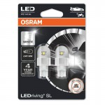 Λάμπες Led W16W W2.1x9.5D T16 12volt 2.1watt 6000k Osram 921DWΡ-02B 2 Τεμάχια