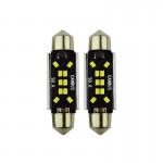 Λάμπες Led Σωληνωτές 41mm 10 Leds 12volt C5W Canbus Λευκό Φως Auto Gs 600485 2 Τεμάχια 16947