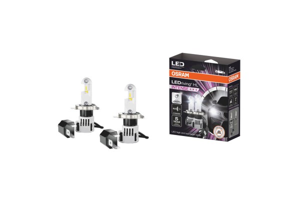 Λάμπες Led H4/H19 Osram 12volt 27/23watt Ledriving Hl Intense ≙6000k 64193DWINT-2HFB 2 Τεμάχια